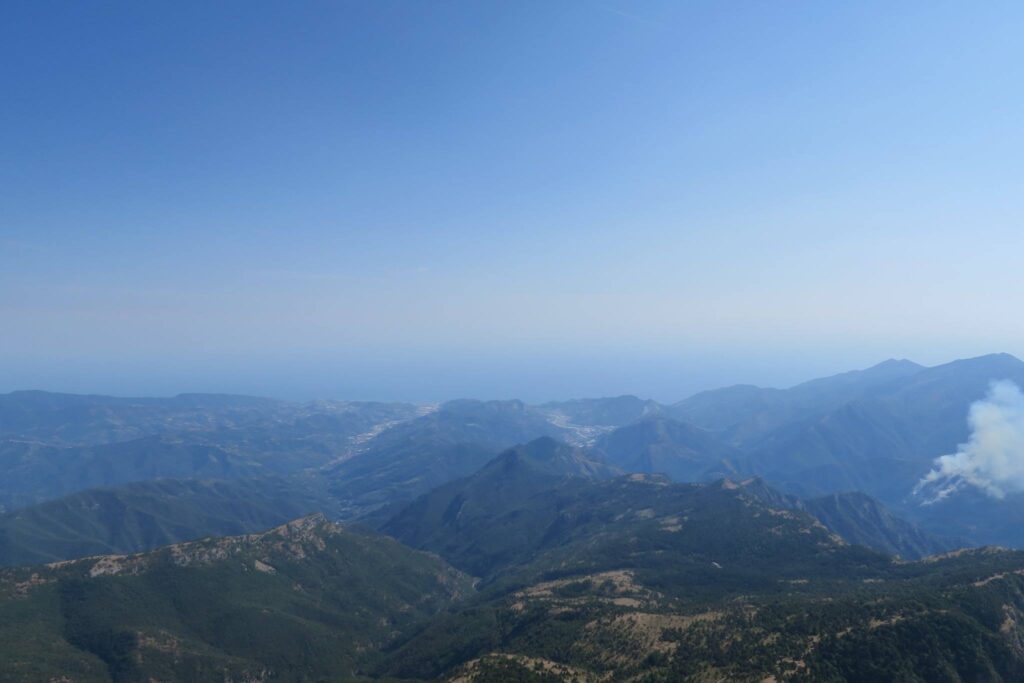 Vallée de la Barbeira depuis l'Arpette Sud